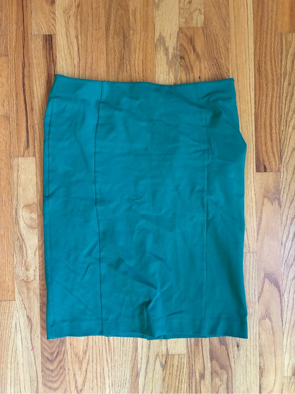 Ann Taylor Teal/Green Pencil Skirt